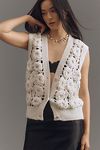 Visualizzazione miniature 1: Gilet in Maglia con Rosette Maeve