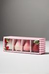 Thumbnail View 2: Strawberry Shaped Wax Candles, Set of 4