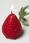 Thumbnail View 3: Strawberry Shaped Wax Candles, Set of 4