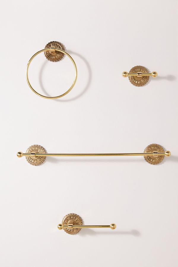 Slide View: 2: Claudette Towel Ring