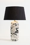 Thumbnail View 1: Black Swan Ceramic Table Lamp