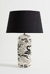 Thumbnail View 2: Black Swan Ceramic Table Lamp