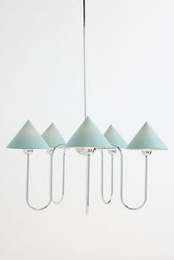 Slide View: 1: Edie Chrome Chandelier