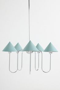 Slide View: 2: Edie Chrome Chandelier