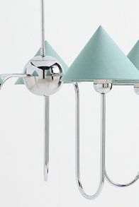 Slide View: 3: Edie Chrome Chandelier