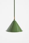 Thumbnail View 2: Greenwich Enameled Metal Semi-Flush Pendant