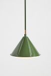 Thumbnail View 3: Greenwich Enameled Metal Semi-Flush Pendant