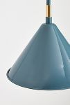 Thumbnail View 3: Greenwich Enameled Metal Semi-Flush Pendant