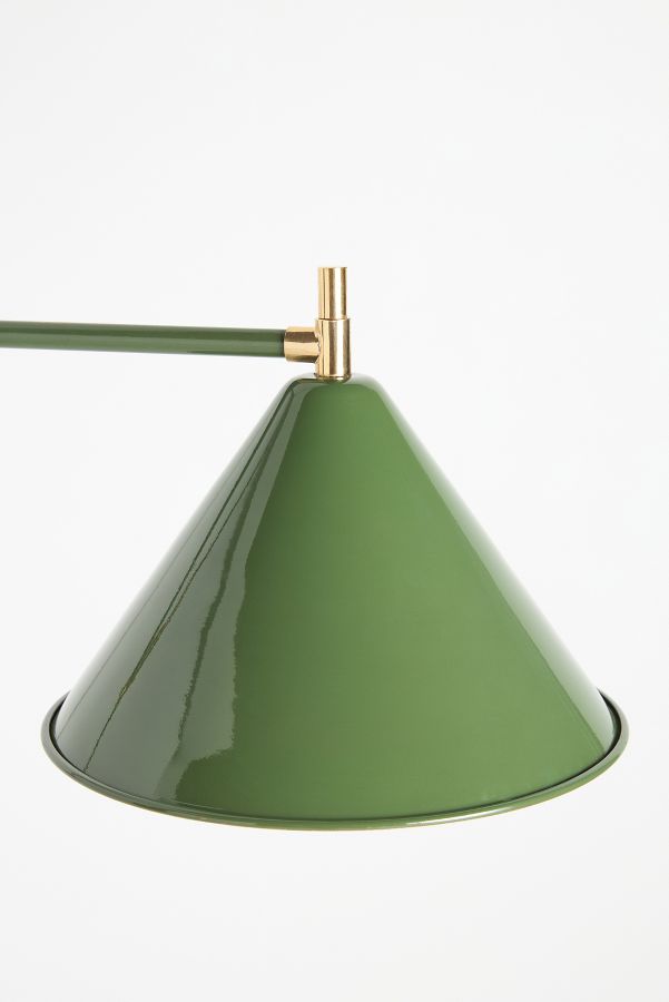 Slide View: 4: Greenwich Enameled Metal Chandelier