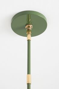 Slide View: 5: Greenwich Enameled Metal Chandelier