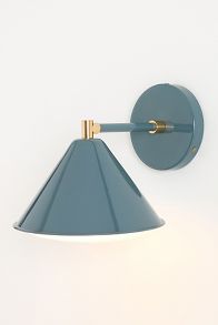 Slide View: 3: Greenwich Enameled Metal Sconce