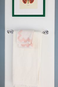 Slide View: 1: Amor Heart Towel Bar