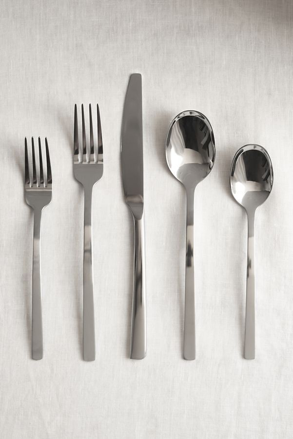 Slide View: 1: Beacon 20-Piece Flatware