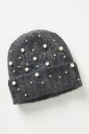 Thumbnail View 2: Maeve Embellished Pearl Brushed Beanie