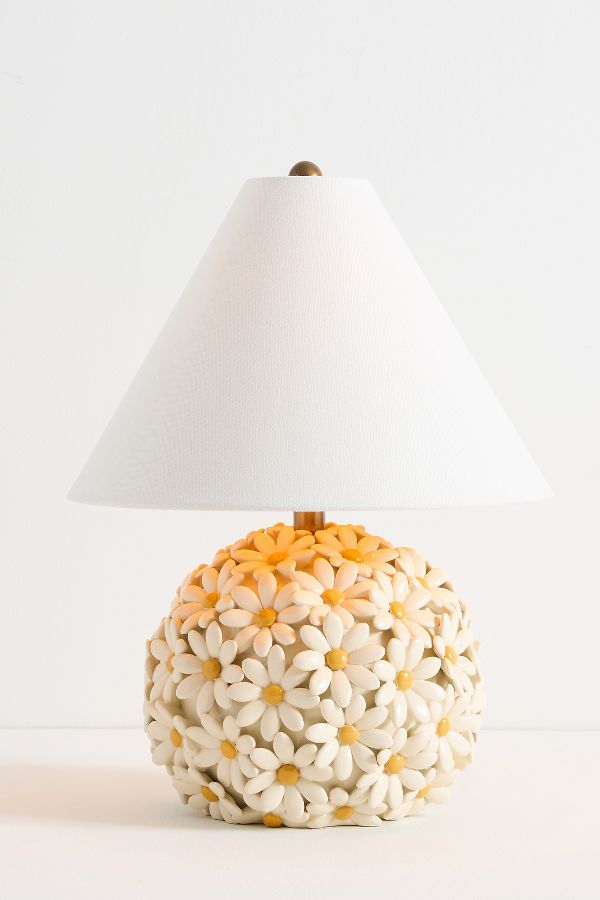 Slide View: 2: Aster Daisy Table Lamp