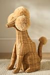 Thumbnail View 1: Poodle Dog Woven Wicker Basket