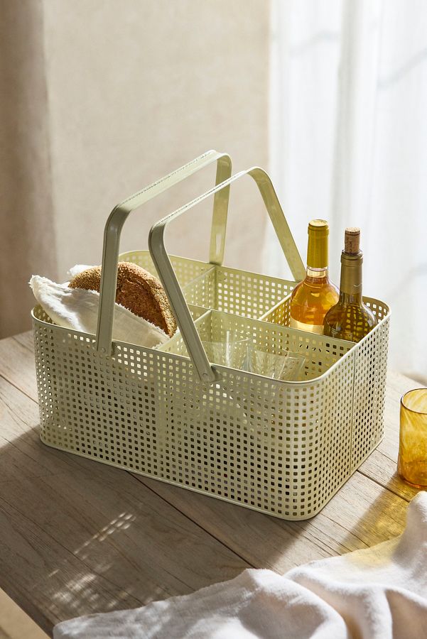 Slide View: 1: Iron Storage Basket