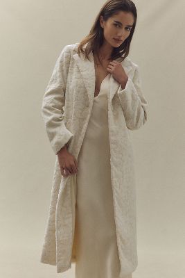 Unreal Fur Romantique Velvet Duster Coat