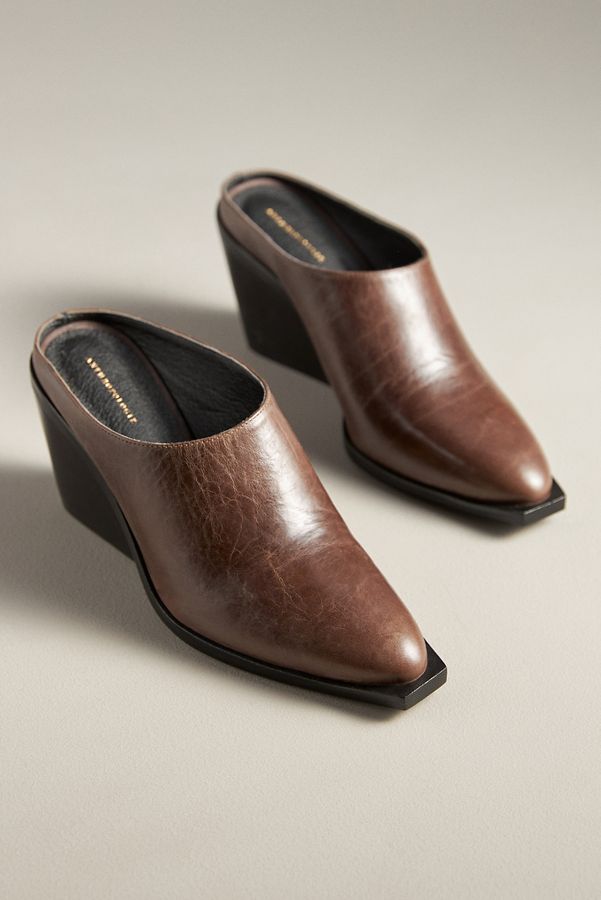 Slide View: 6: By Anthropologie Western Mule Heels