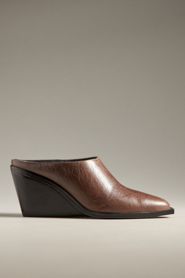 Slide View: 5: By Anthropologie Western Mule Heels