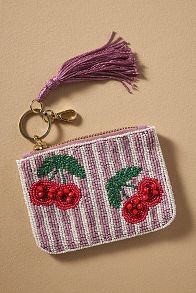 Slide View: 1: The Fiona Beaded Coin Purse