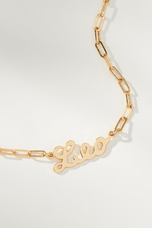 Vista diapositiva: 1: Gold-Plated Zodiac Necklace