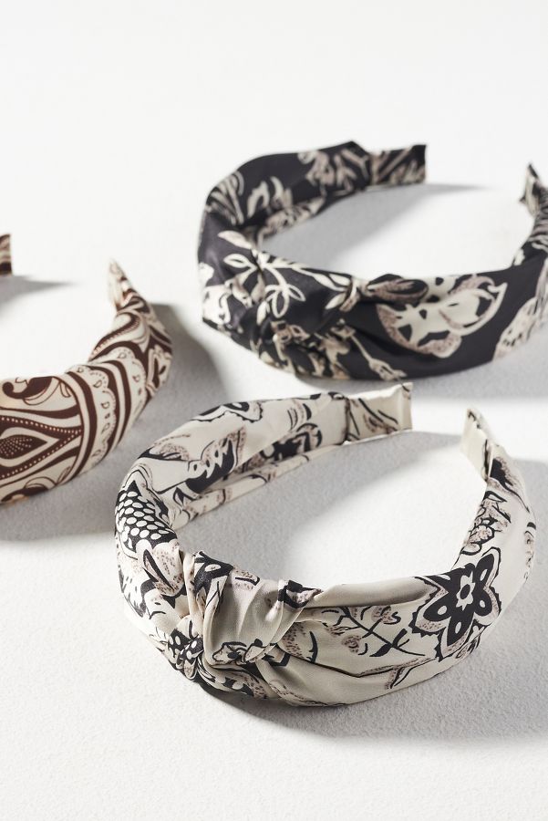 Slide View: 2: Everly Abstract Knot Headband