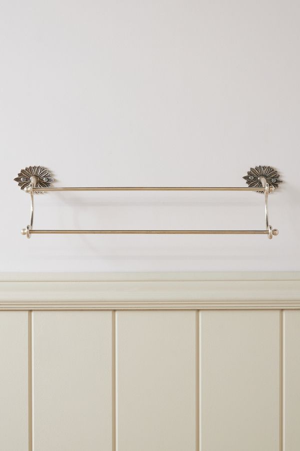 Slide View: 2: Demeter Double Towel Bar