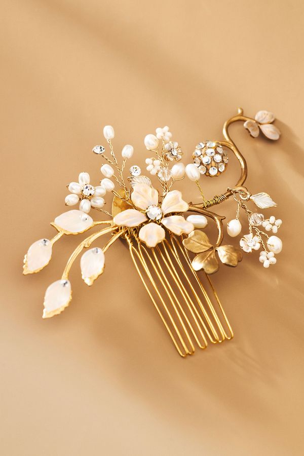 Slide View: 1: Twigs & Honey Winter Garden Hair Combs