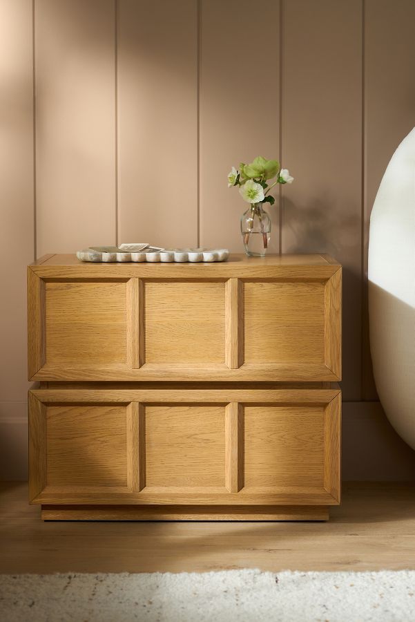 Slide View: 1: Halstead Oak Nightstand