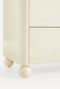 Slide View: 4: Tasha Lacquer Poplar Wood Nine-Drawer Dresser