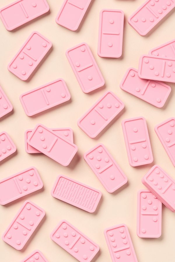 Slide View: 2: Anthropologie Silicone Dominoes Game Set