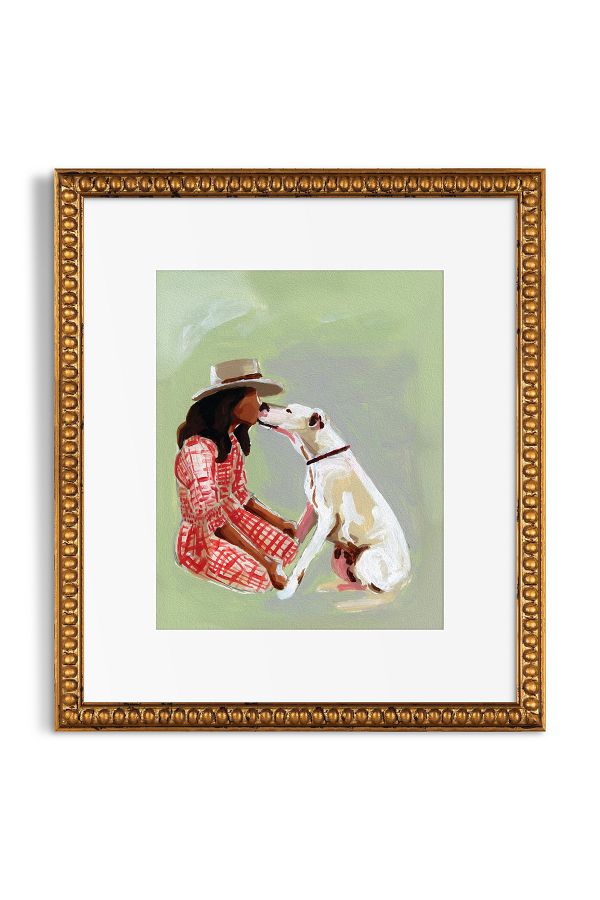 Slide View: 1: Puppy Dog Kisses Wall Art