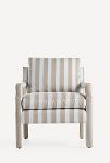 Thumbnail View 1: Delaney Woven Stripe Accent Chair