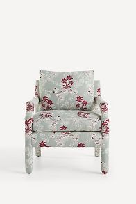 Slide View: 2: Delaney Dasha Jacquard Accent Chair