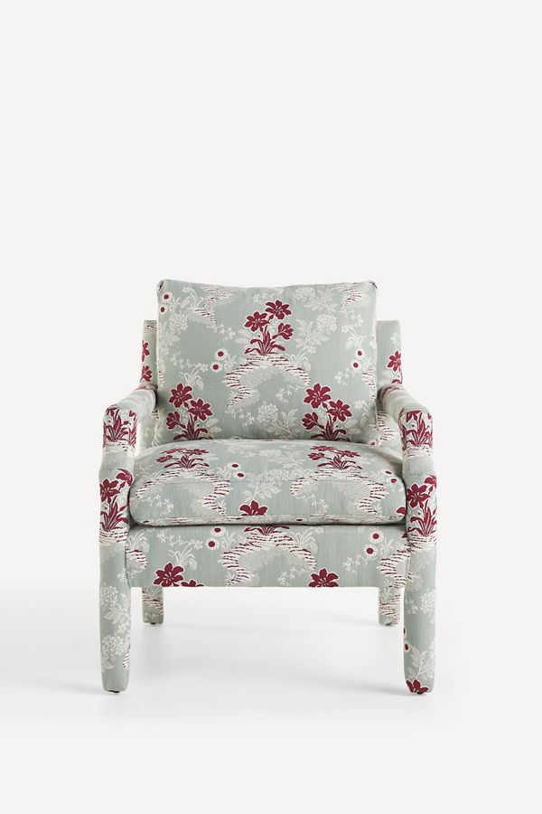 Slide View: 2: Delaney Dasha Jacquard Accent Chair