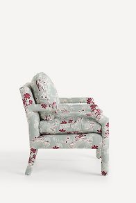 Slide View: 4: Delaney Dasha Jacquard Accent Chair