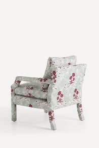 Slide View: 5: Delaney Dasha Jacquard Accent Chair