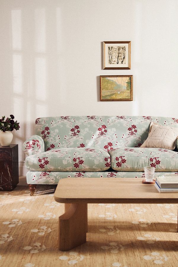 Slide View: 1: Willoughby  79" Dasha Jacquard Two-Cushion Sofa