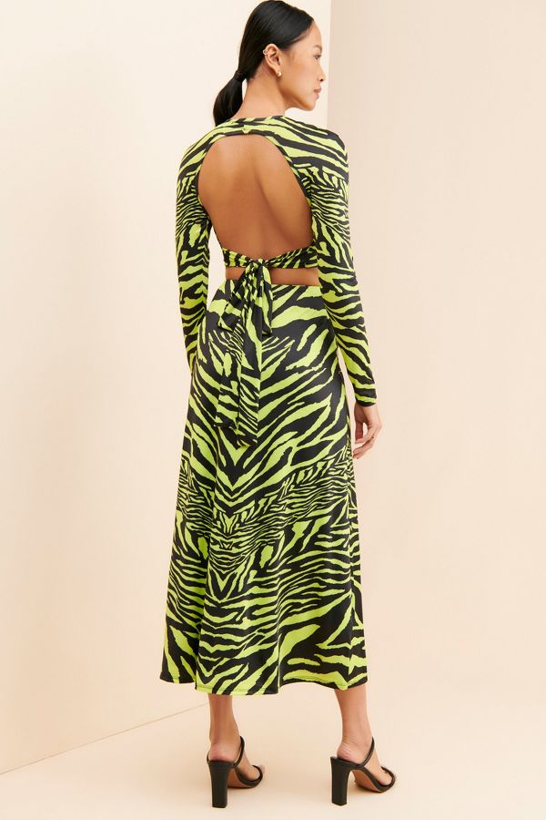 Slide View: 2: AFRM Assi Midi Dress