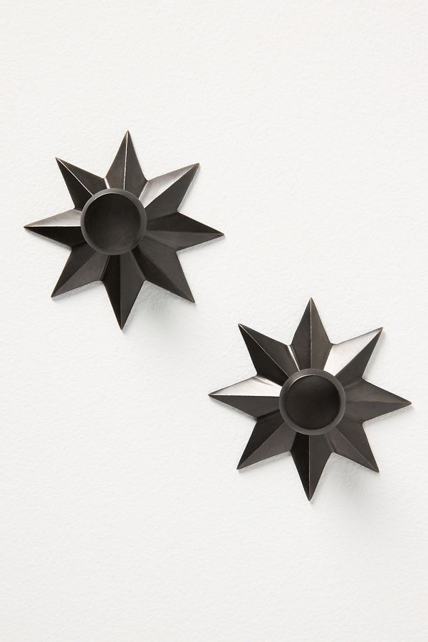 Slide View: 2: Arthur Star Knobs, Set of 2