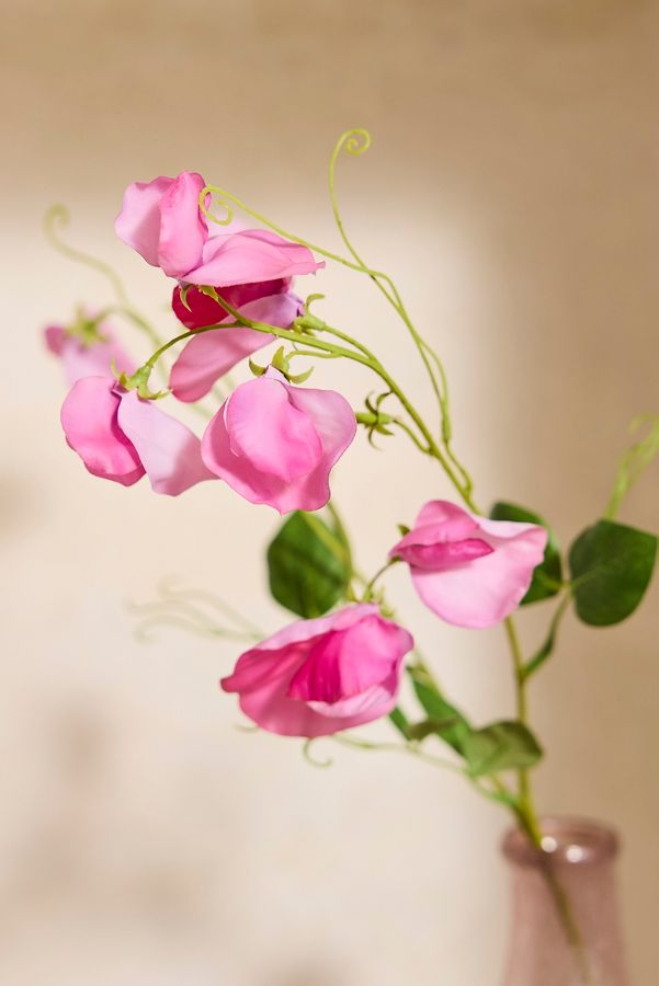 Slide View: 2: Faux Lathyrus Spray