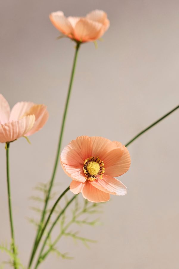 Slide View: 2: Faux Cosmos Flower Spray