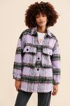 Thumbnail View 1: Grey Lab Oversized Plaid Shirt Jacket