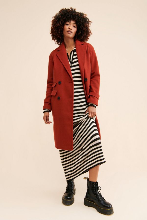 Slide View: 4: NVLT Jaci Relaxed Overcoat