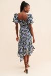 Thumbnail View 2: ASTR the Label Asymmetrical Floral Midi Dress