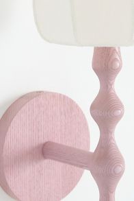 Slide View: 4: LALA Reimagined Wood Sconce