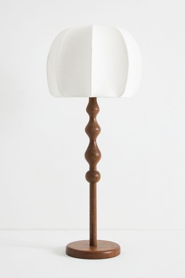 Slide View: 3: LALA Reimagined Wood Table Lamp