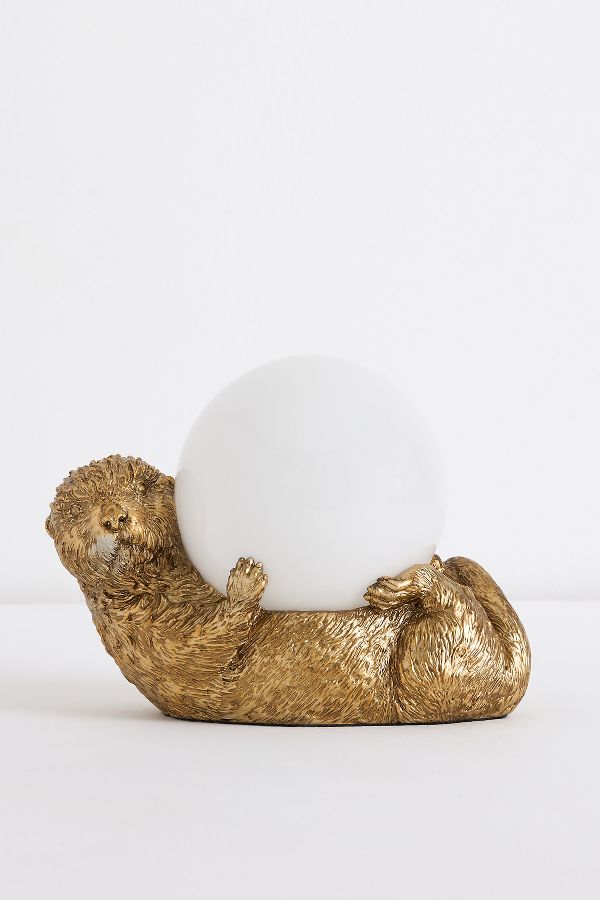 Slide View: 1: The Icon Table Lamp: Otter Edition