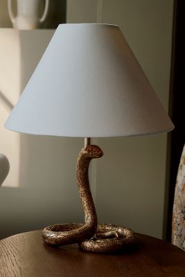 The Icon Table Lamp: Serpent Edition